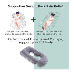 Momcozy Pregnancy Pillows for Sleeping