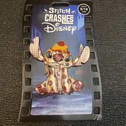 Stitch Crashes Disney Pin