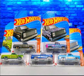 Hot Wheels Chevy Silverado 83 Pick Up - Mix Pack $45