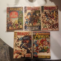 Avengers Old Comic Books