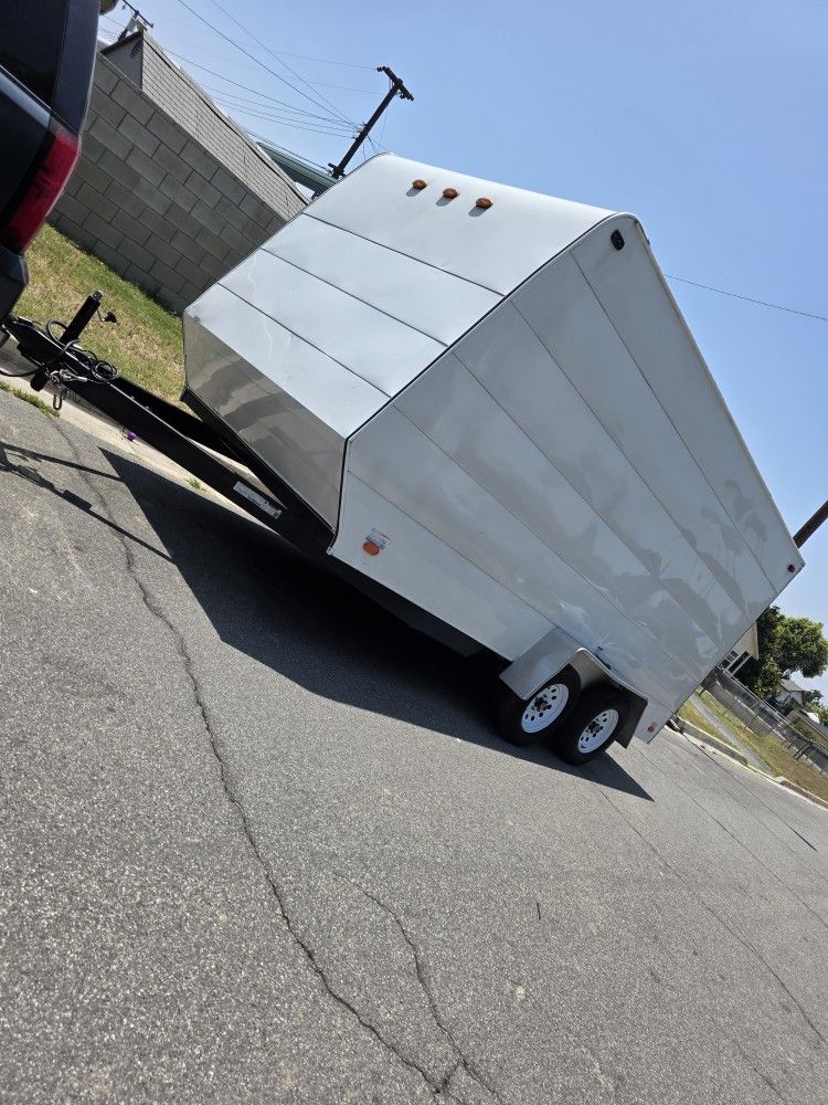 15 Ft Enclosed Trailer Traila