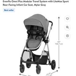 Stroller With Bassinet 