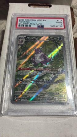 Nidoking 174/165 SV Scarlet & Violet 151 Illustration Rare Holo PSA 9 (EN)