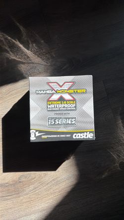 Castle Mamba Monster X ESC + 1(contact info removed)KV V2 Sensored Motor (1/8 Scale) – Brand New Sealed