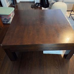 Wood Coffee Table 