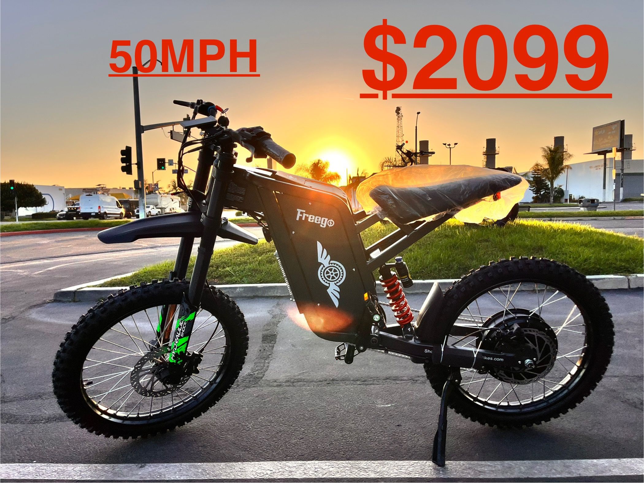 Freego X2 Pro Electric Dirt Bike(50 MPH)
