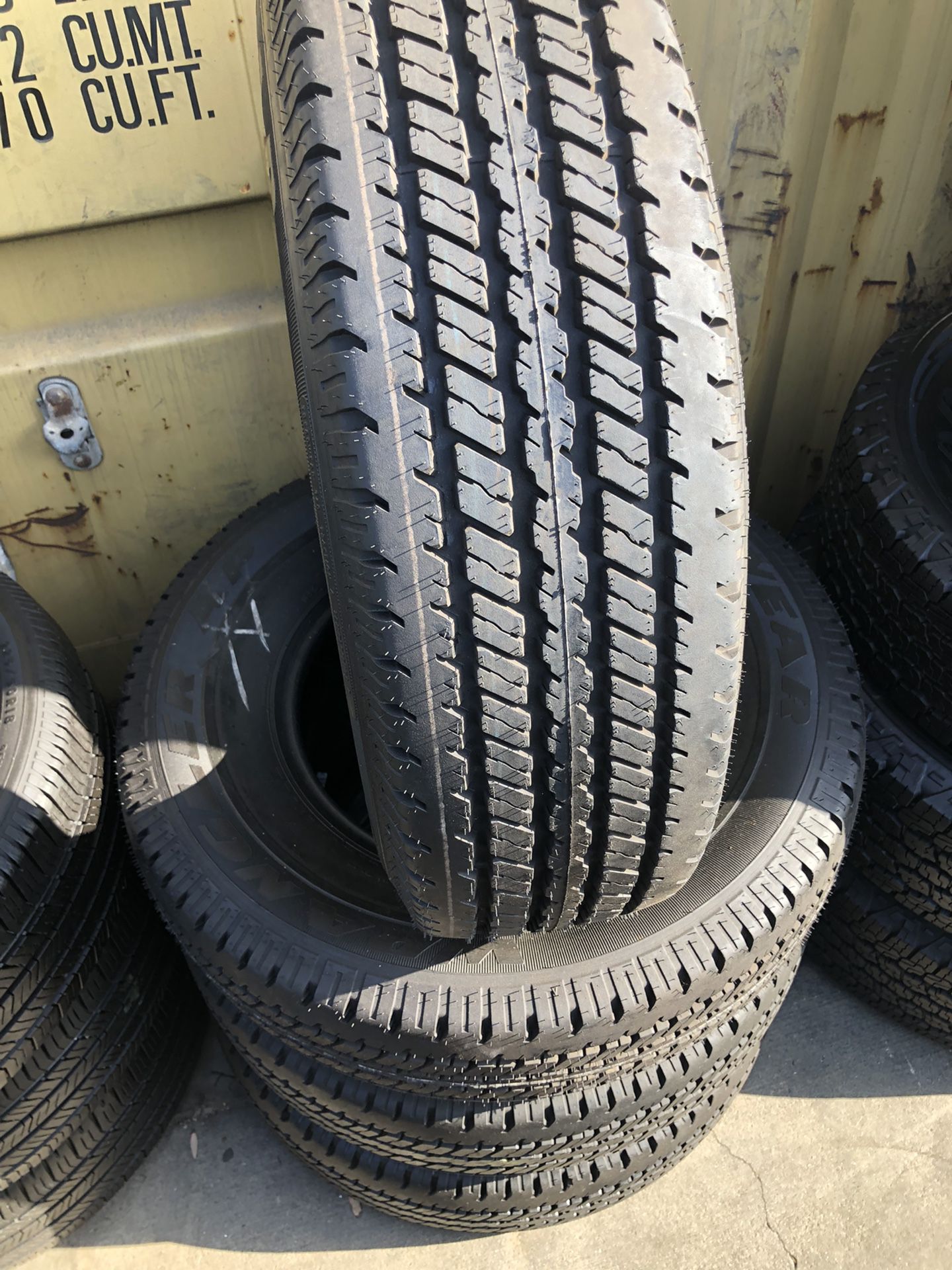 Set Of Goodyear Wrangler P245/75/16 Used for Sale in Inglewood, CA - OfferUp