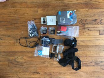 GoPro hero 4 silver and accessories