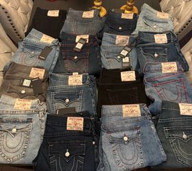 Mens 36,38 True Religion jeans