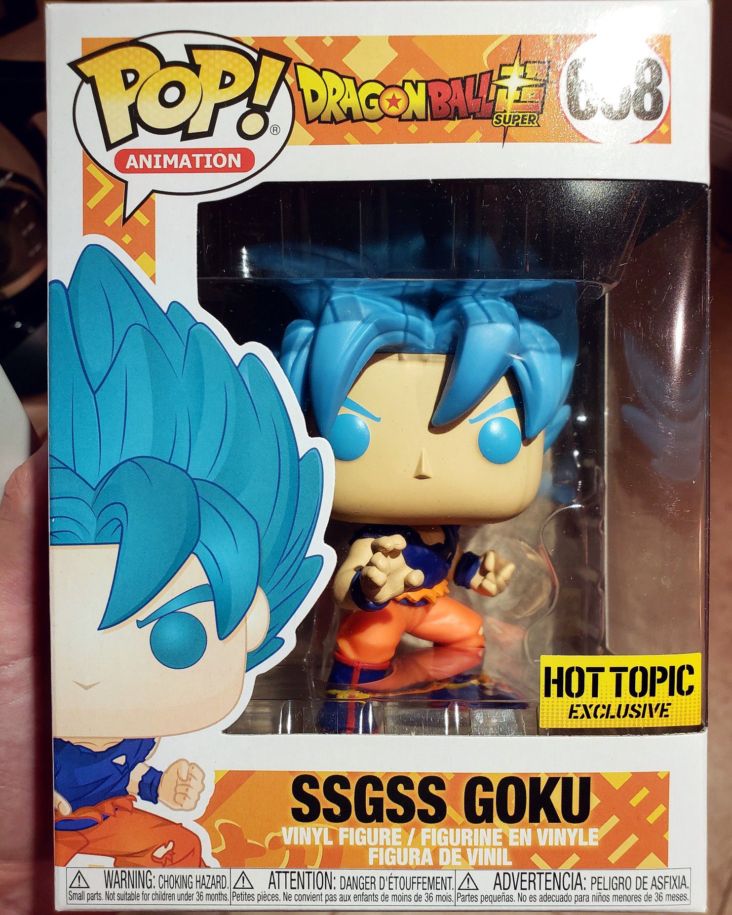 Dragon Ball Z Funko Pop! SSGSS Goku (Battle Damage) #668 for Sale in Miami,  FL - OfferUp