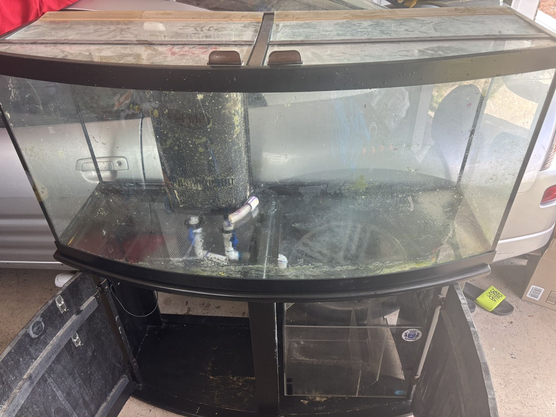72gallon Bow Front Empty 