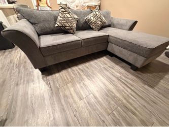 Grey sofa