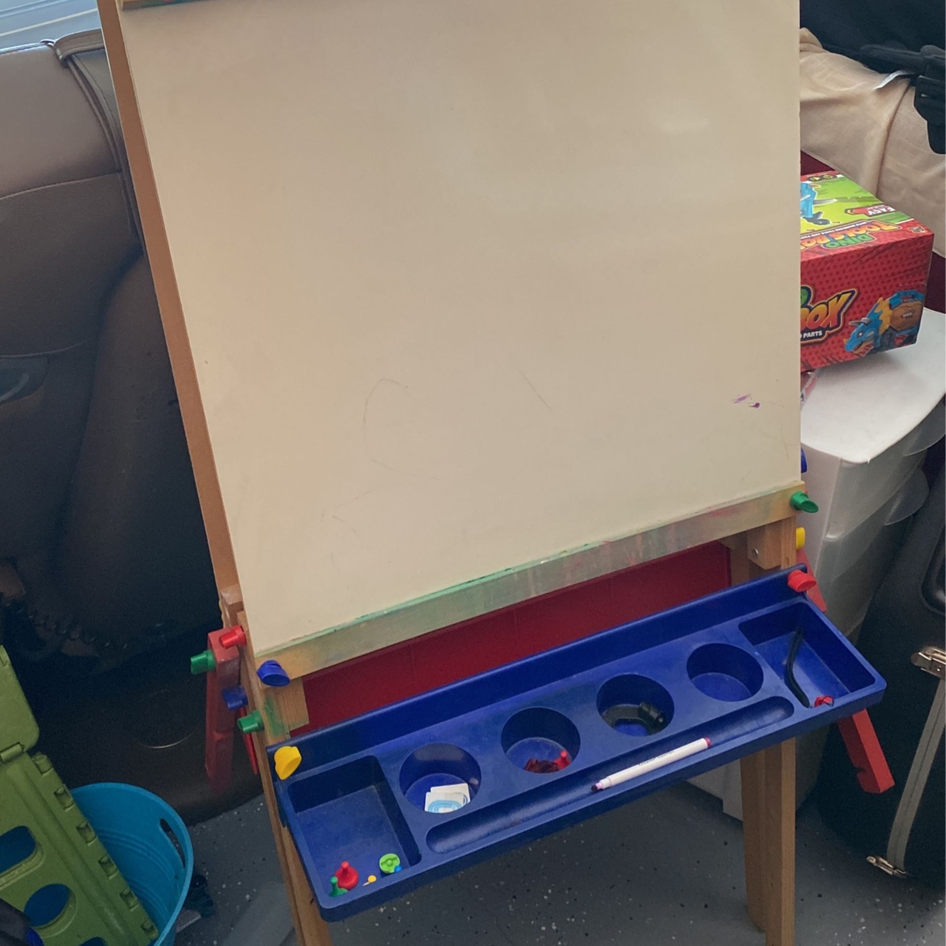 Melissa & Doug Chalk Board And Dry Erase Board