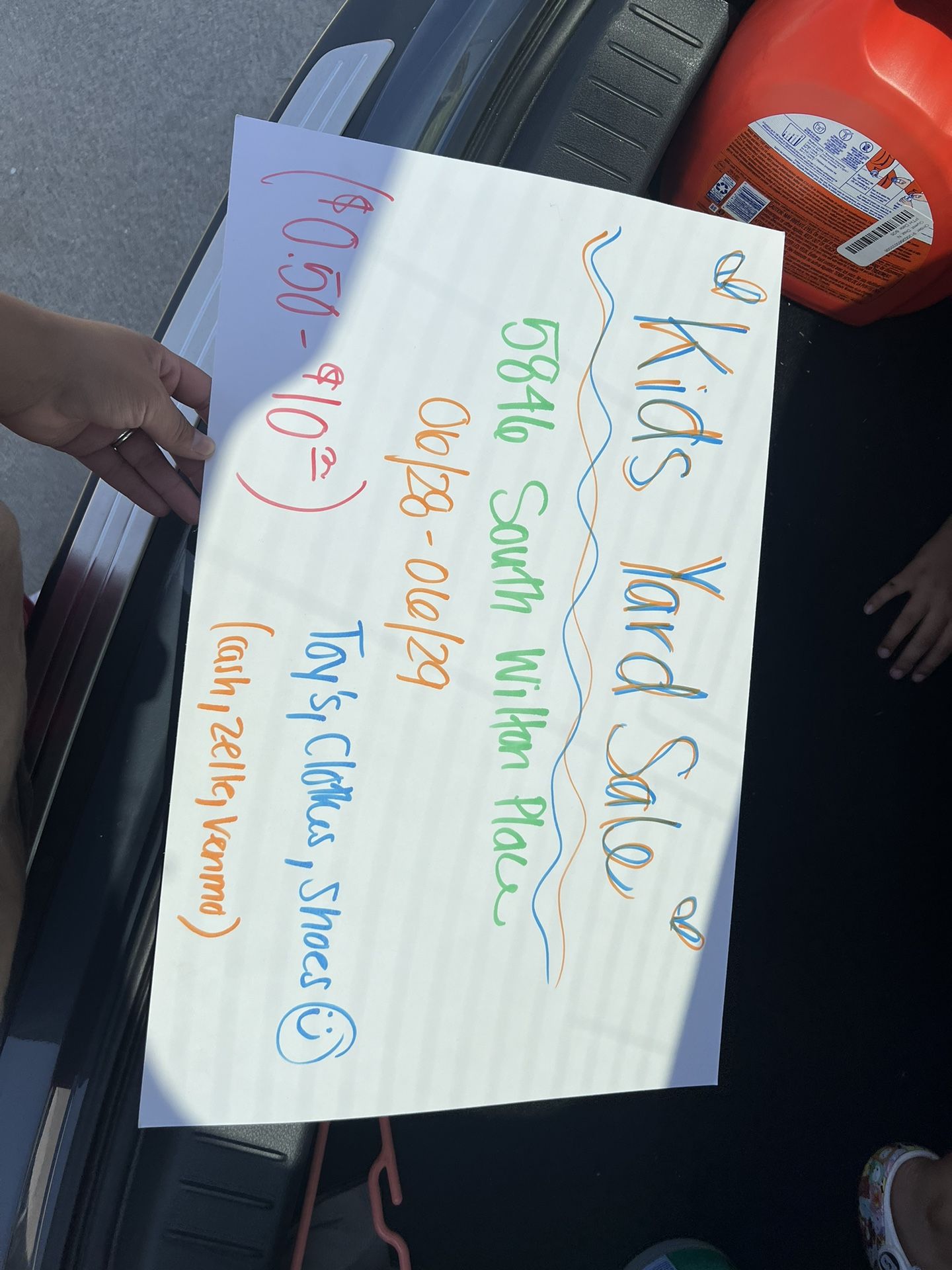 KIDS YARD SALE