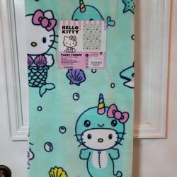 Hello Kitty Mermaid Blanket 