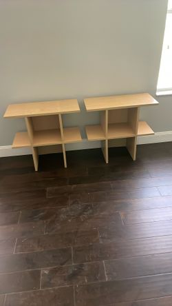 Stackable Wooden Shelves 