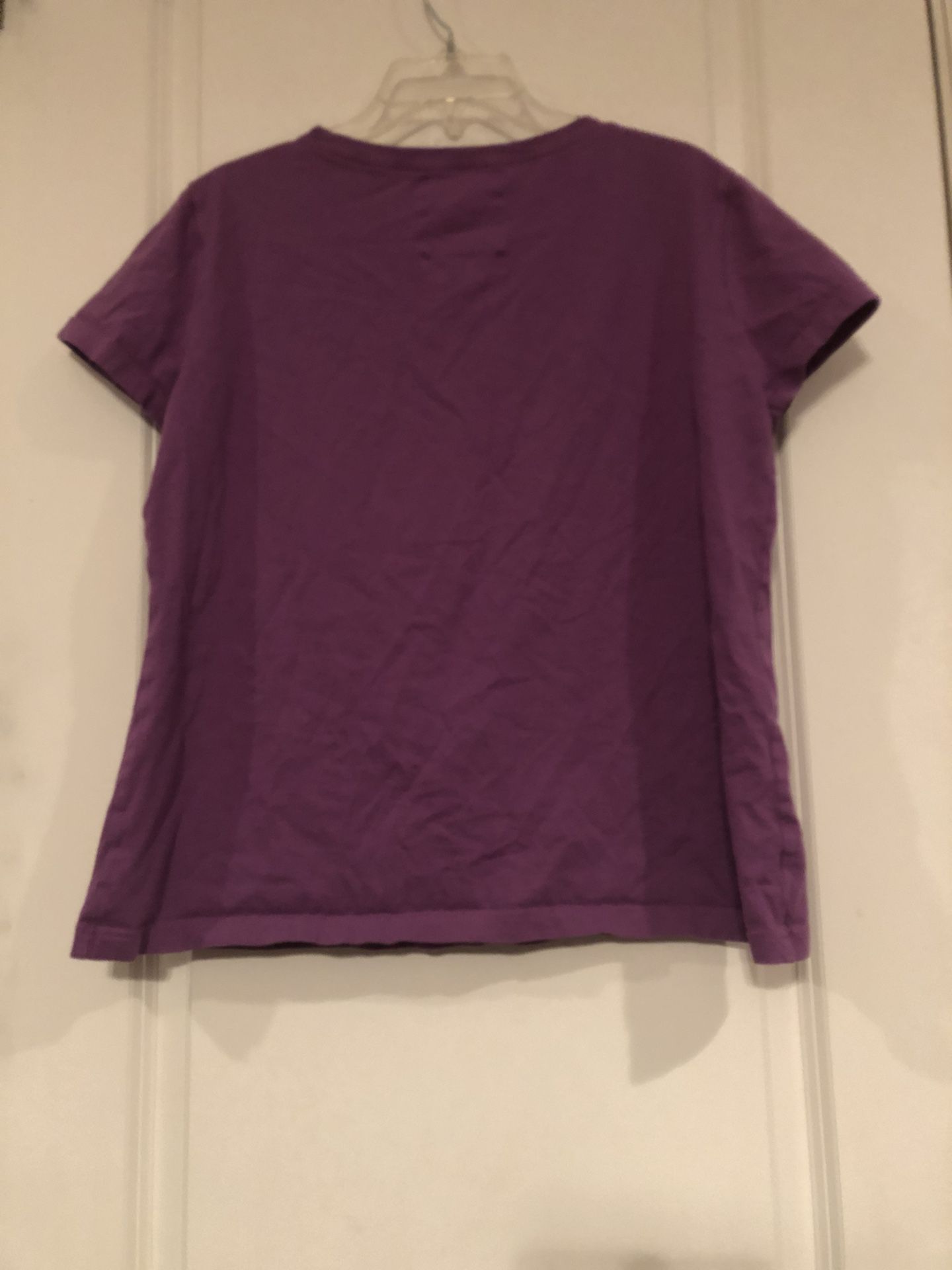 Disney Store XL Tinkerbell purple t shirt women 🥳includes free gift !