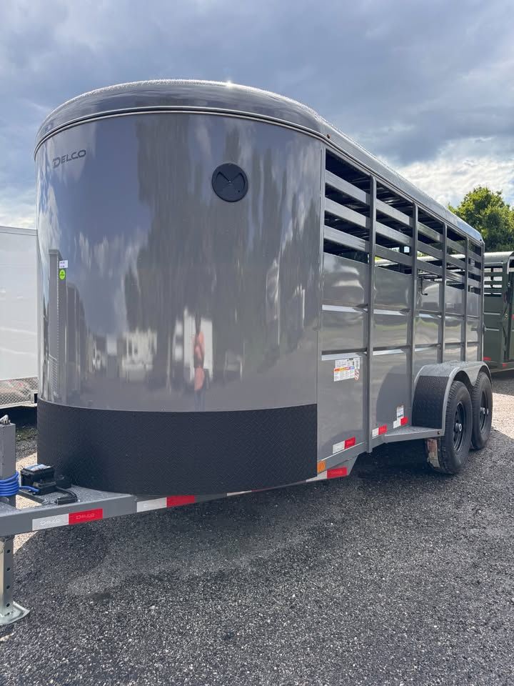 6’8x16 TA Livestock Trailer 0300