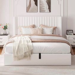✨Full Size Lift Up Storage Bed✨