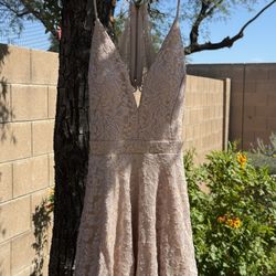 Short Lace Cocktail Dress