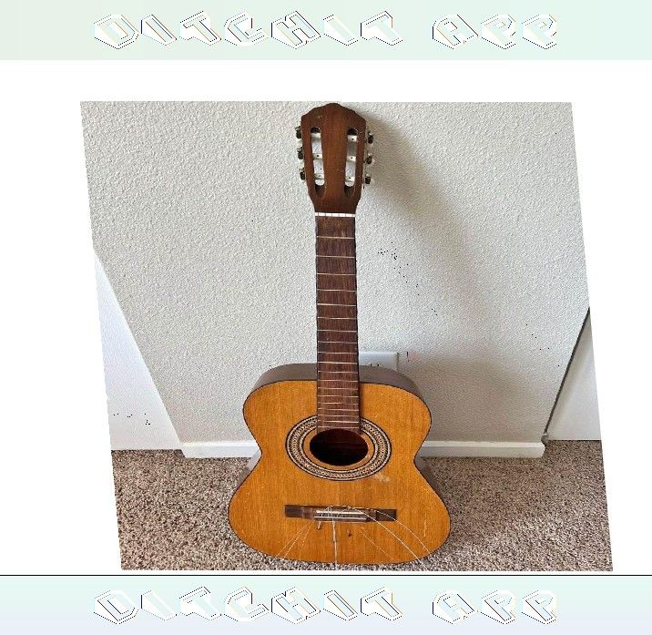 certain draw Acoustic Guitar Rich Music and Classic Expert Design