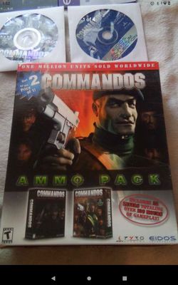 Vintage PC Commandos game (North Arlington)(READ BEFORE MESSAGE)