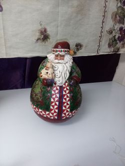 Jim Shore Santa Claus Figurine