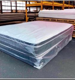 Queen Mattress Set PillowTop – Brand New –  Same Day Delivery Available 🚚