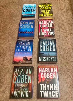 Harlan Coben Hard Back Books!!
