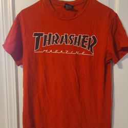San Francisco Thrasher Magazine Sz S Made In Dominican (Ts-E1)