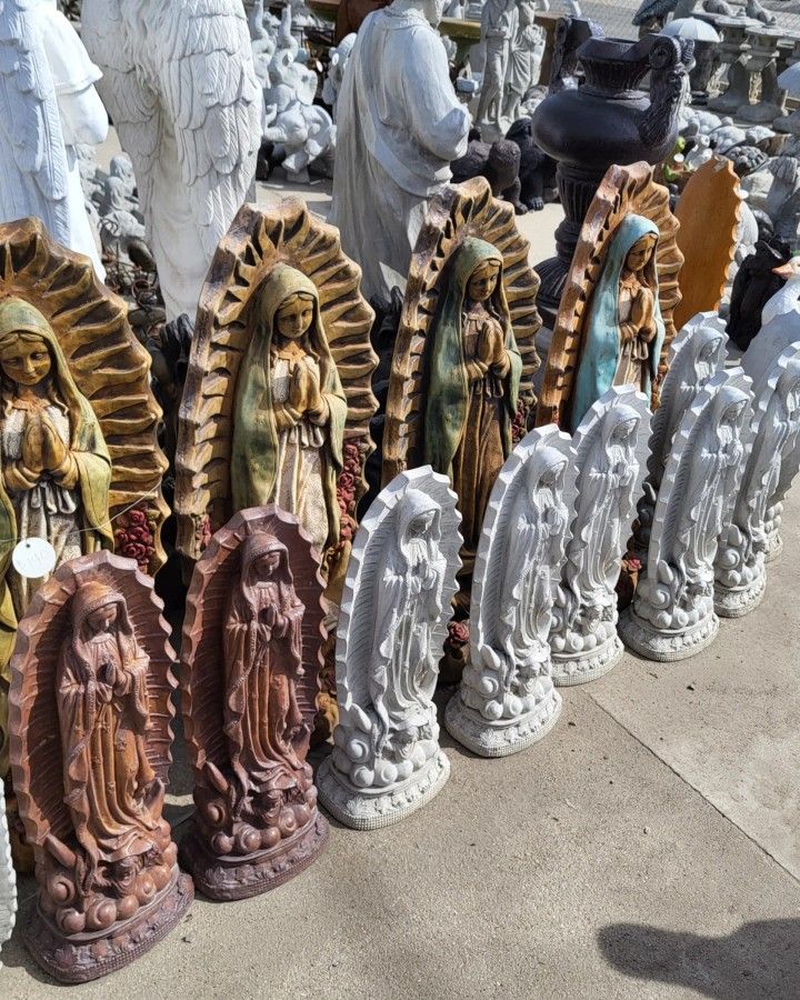 CONCRETE CEMENT RELIGIOUS STATUES