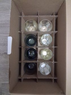 Assorted 8 Libbey Glassware