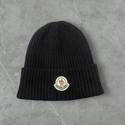 Black Moncler Beanie