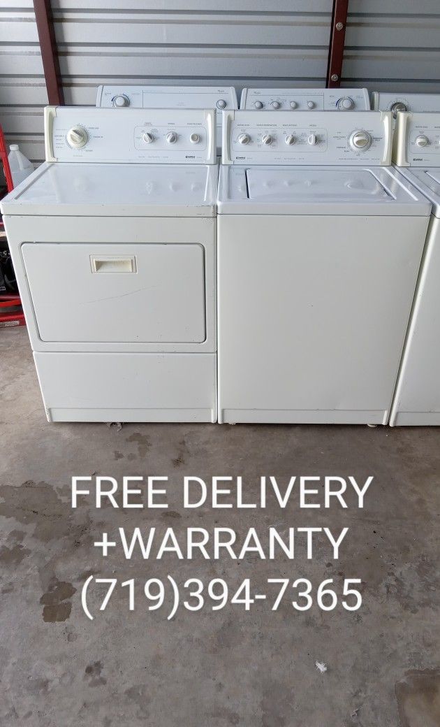 Kenmore Washer And Dryer FREE DELIVERY WARRANTY