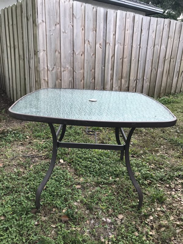 Hampton Bay Outdoor Metal Table For In Brandon Fl Offerup