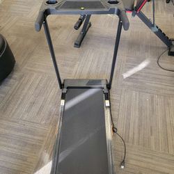 3-in-1 Portable Treadmills for Home with Handle, Foldable Treadmills with 300 Lbs Weight Capacity, 3.0HP Quiet Walking Pad Treadmill, Three Touch Scre