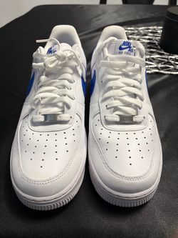 Blue and White Nike Air Force 1 ‘07 Size 11 LIKE NEW