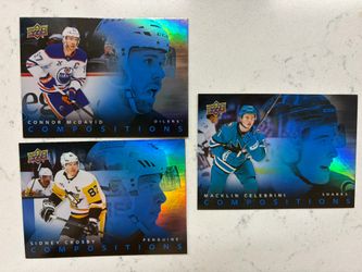 BUY 2 GET 1!! Team CANADA - UD 25-26 - Compositions - Celebrini Crosby Mcdavid