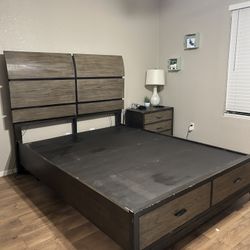Wooden Queen Bed frame 
