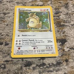 Kangaskhan Pokémon card