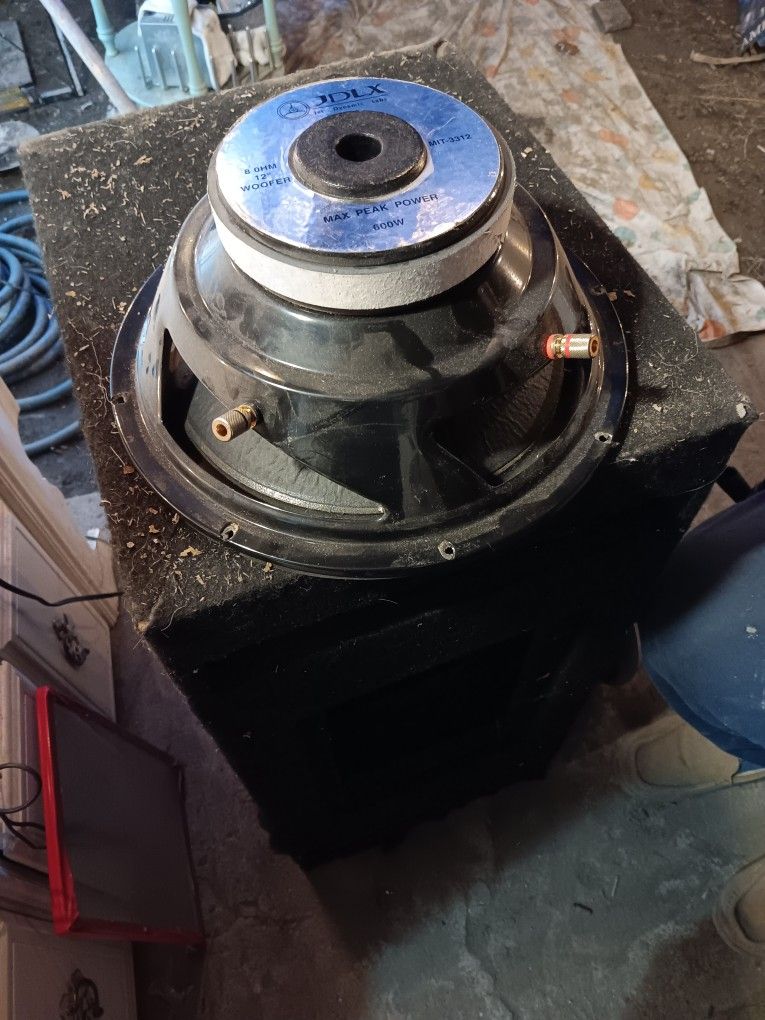 Two 12in Subwoofer JDLX