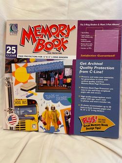 C-Line Memory Book Protector Sheets