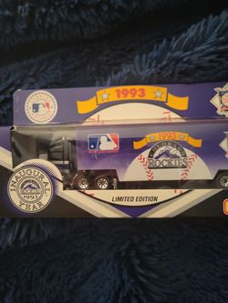 1993 innagural colorad rockies matchbox