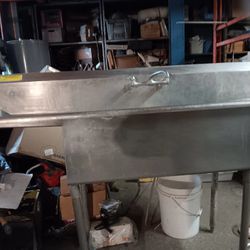 Stanles Steel Double Sink 