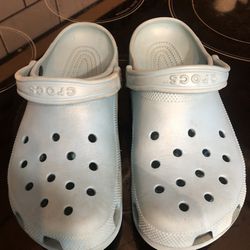 Crocs Size Men’s 11 Light Blue 