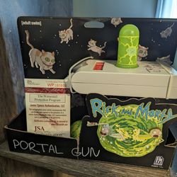 Portal Gun Signed By Justin Roiland