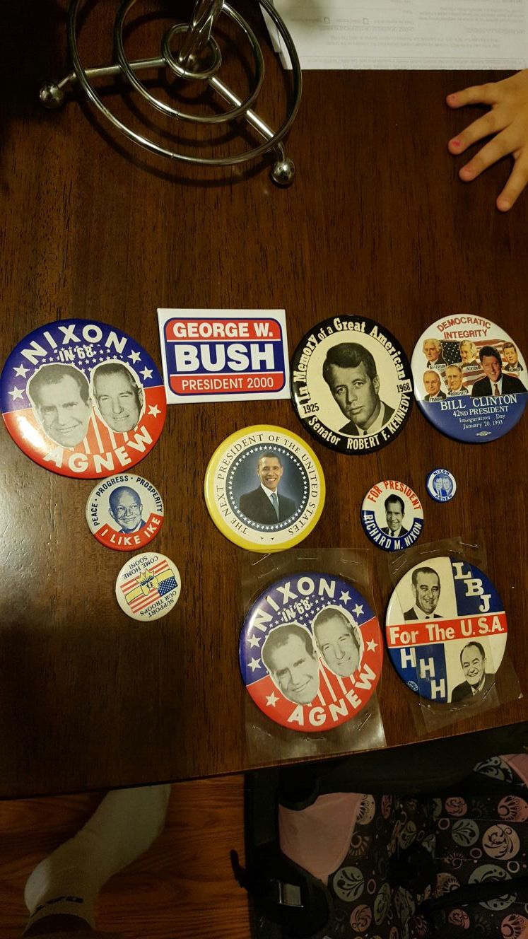nice campaign bottons