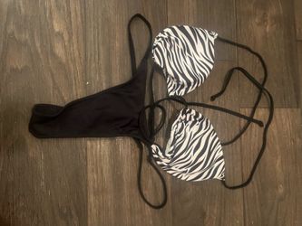 SHEIN zebra bikini