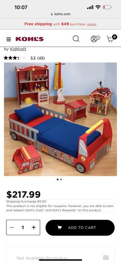 Fire truck Bed Frame