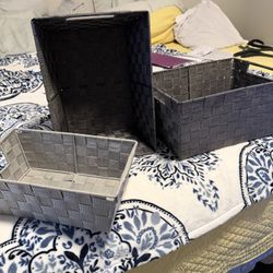 Gray Baskets 